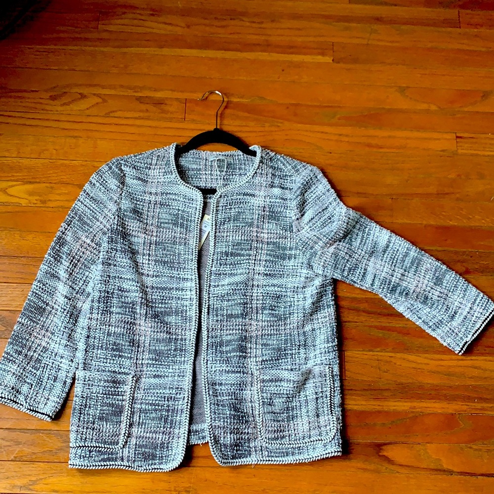 Max Studio Tweed Style Jacket